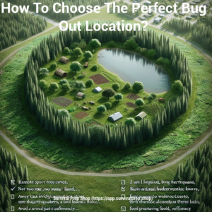 How To Choose The Perfect Bug Out Location?