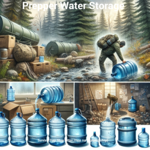 Prepper Water Storage