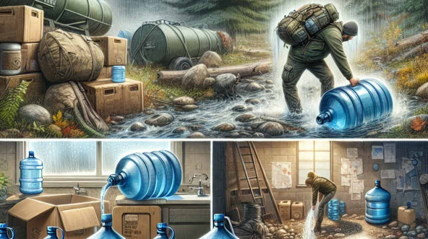 Prepper Water Storage