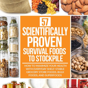 57 Scientifically-Proven Survival Foods to Stockpile: How to Maximize Your Health With Everyday Shelf-Stable Grocery Store Foods, Bulk Foods, And Superfoods (The Survival Collection)