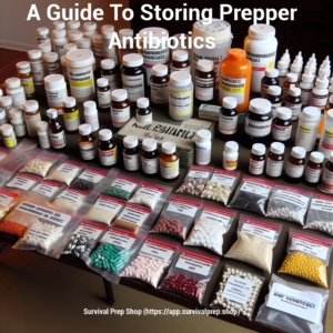 A Guide To Storing Prepper Antibiotics