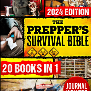 The Prepper’s Survival Bible: A Complete Guide to Long Term Survival, Stockpiling, Off-Grid Living, Canning, Home Defense, Self-Sufficiency and Life-Saving Strategies to Survive Anywhere