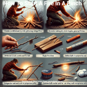 How To Start A Fire In A Pinch