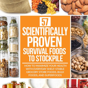 57 Scientifically-Proven Survival Foods to Stockpile: How to Maximize Your Health With Everyday She