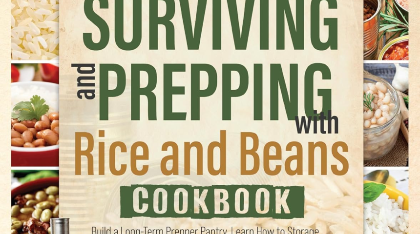 Surviving and Prepping With Rice and Beans Cookbook.: Build a Long-Term Prepper Pantry, Learn How t