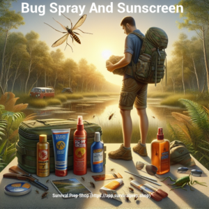 Bug Spray And Sunscreen