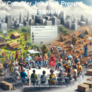 Consider Joining A Prepper Community