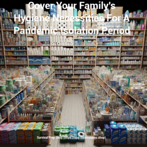 Cover Your Family's Hygiene Necessities For A Pandemic Isolation Period