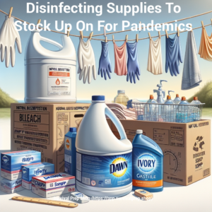 Disinfecting Supplies To Stock Up On For Pandemics