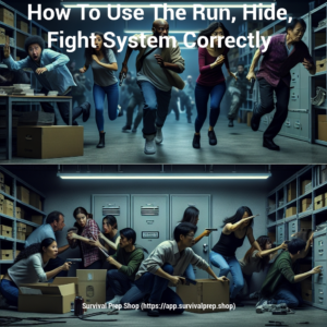 How To Use The Run, Hide, Fight System Correctly