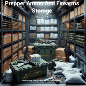 Prepper Ammo And Firearms Storage