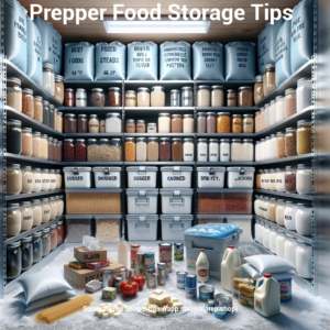 Prepper Food Storage Tips