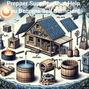 Prepper Supplies That Help You Become Self Sufficient