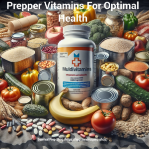 Prepper Vitamins For Optimal Health