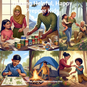 Raising Helpful, Happy Prepper Kids