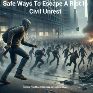 Safe Ways To Escape A Riot In Civil Unrest