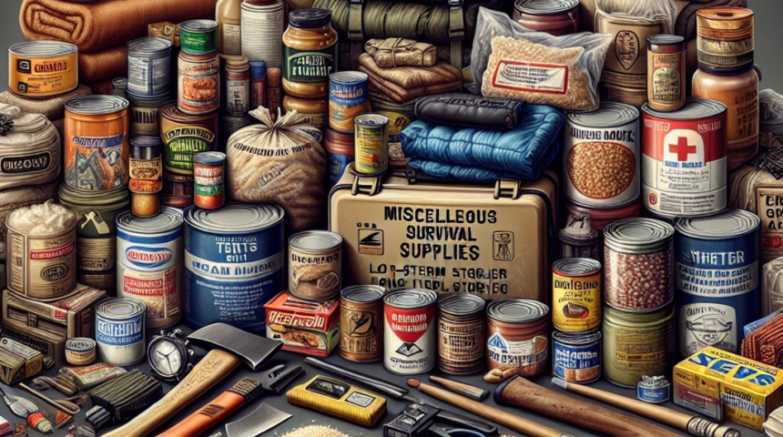 Survival Supplies You Should Be Storing Long-Term