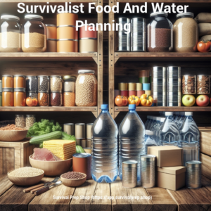 Survivalist Food And Water Planning